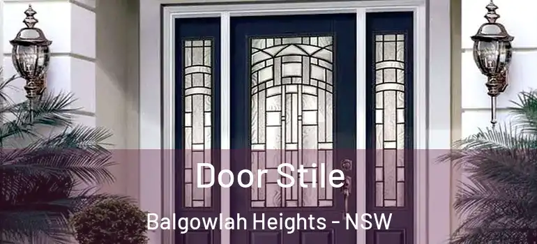 Door Stile Balgowlah Heights - NSW