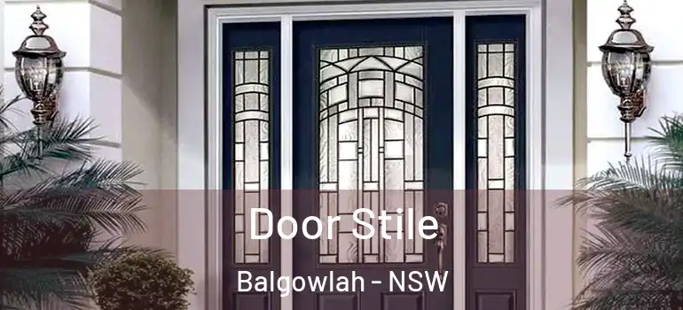Door Stile Balgowlah - NSW