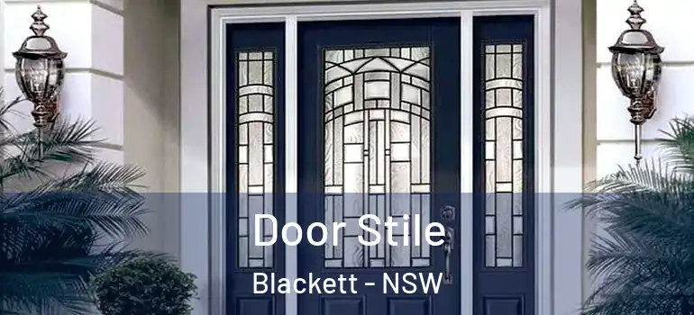 Door Stile Blackett - NSW