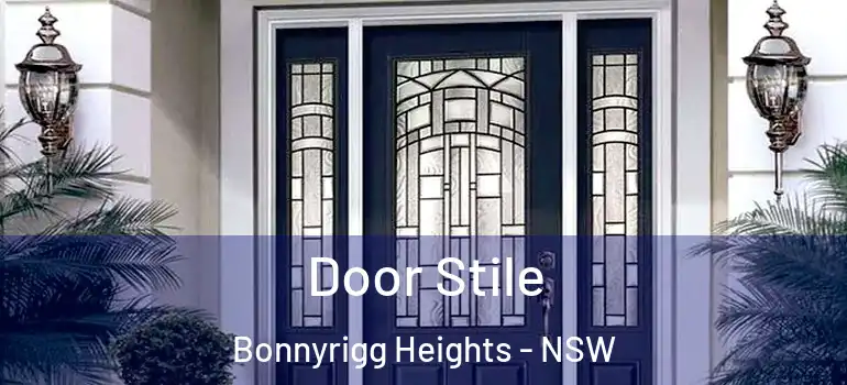 Door Stile Bonnyrigg Heights - NSW