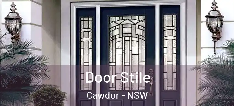  Door Stile Cawdor - NSW