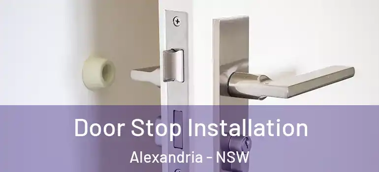 Door Stop Installation Alexandria - NSW