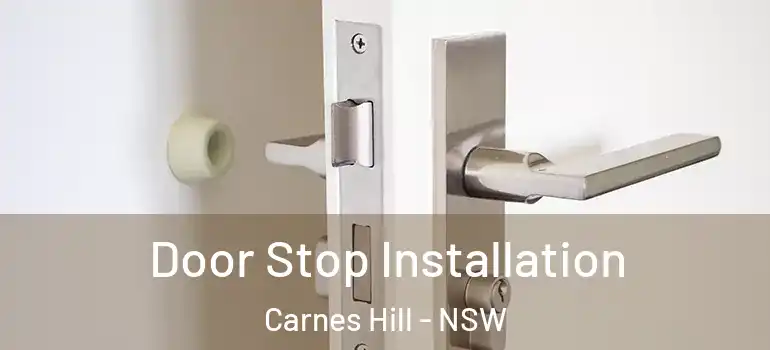  Door Stop Installation Carnes Hill - NSW