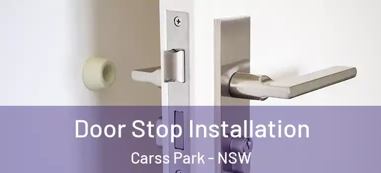 Door Stop Installation Carss Park - NSW