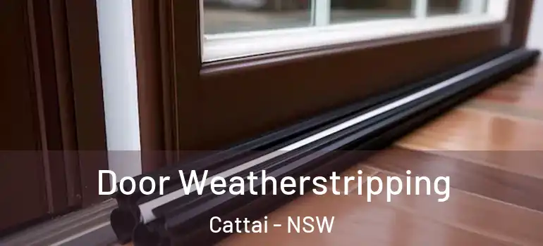  Door Weatherstripping Cattai - NSW
