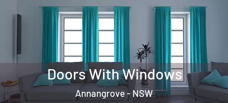 Doors With Windows Annangrove - NSW