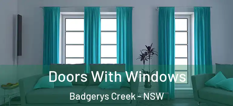  Doors With Windows Badgerys Creek - NSW