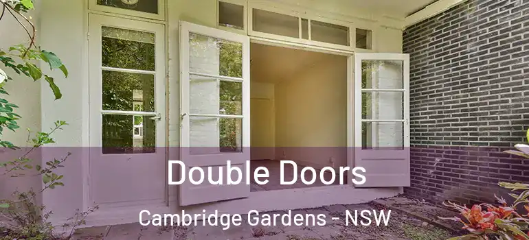  Double Doors Cambridge Gardens - NSW