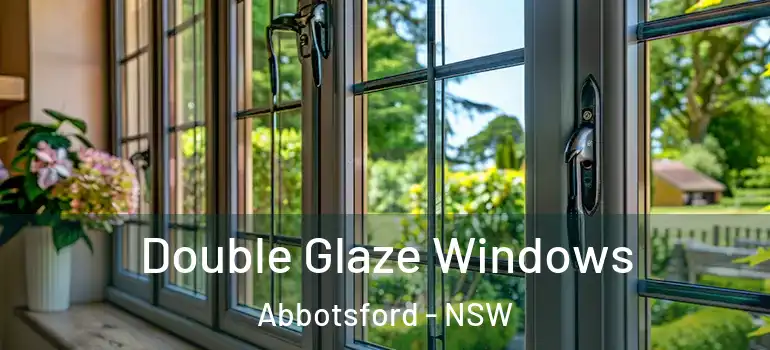 Double Glaze Windows Abbotsford - NSW