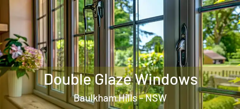 Double Glaze Windows Baulkham Hills - NSW