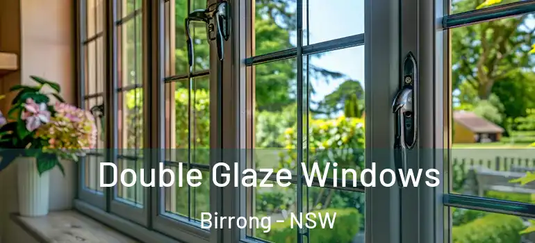 Double Glaze Windows Birrong - NSW
