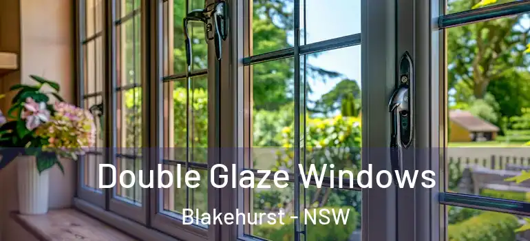 Double Glaze Windows Blakehurst - NSW