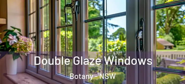 Double Glaze Windows Botany - NSW