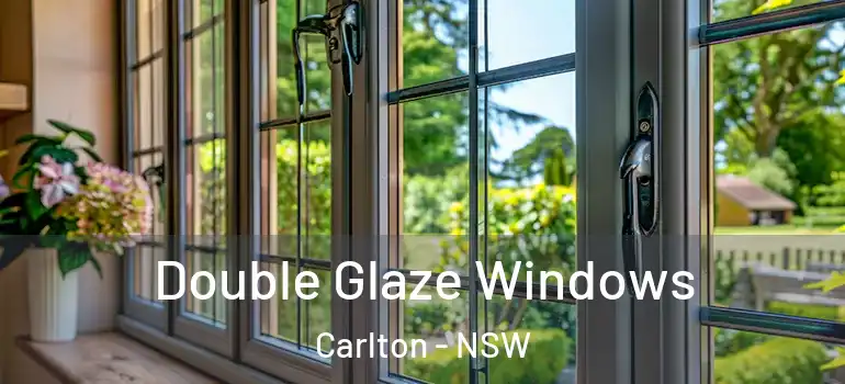 Double Glaze Windows Carlton - NSW