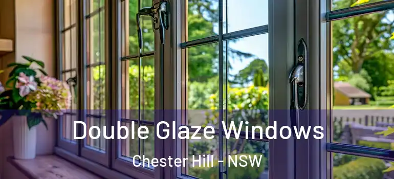 Double Glaze Windows Chester Hill - NSW