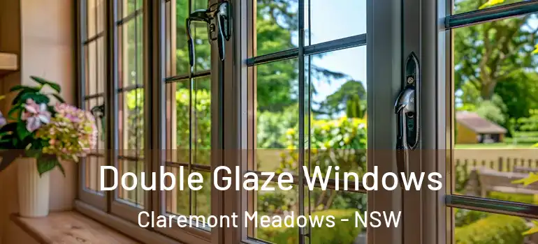 Double Glaze Windows Claremont Meadows - NSW