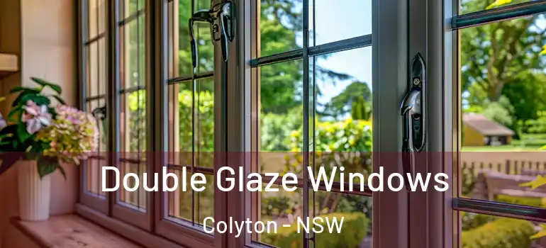 Double Glaze Windows Colyton - NSW