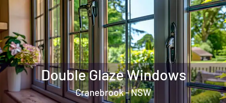 Double Glaze Windows Cranebrook - NSW