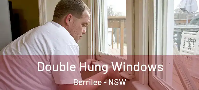 Double Hung Windows Berrilee - NSW