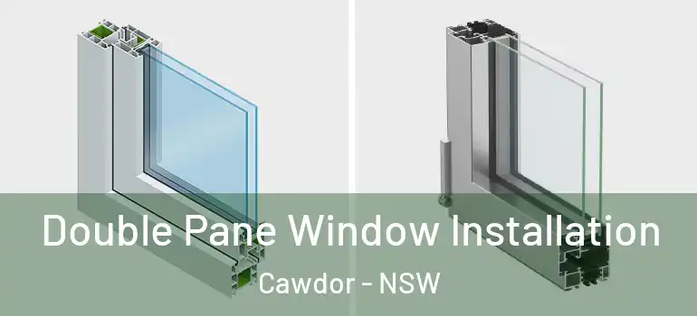  Double Pane Window Installation Cawdor - NSW