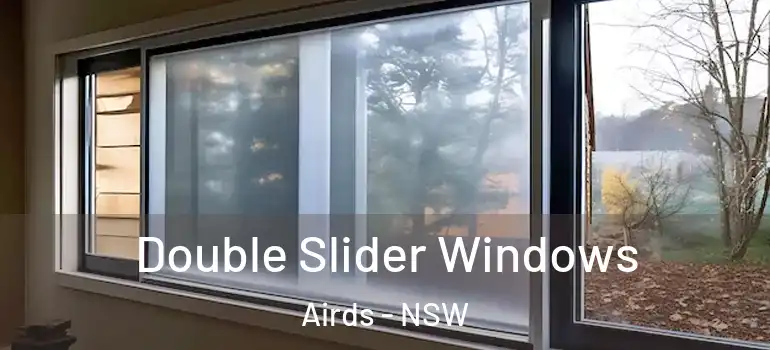 Double Slider Windows Airds - NSW
