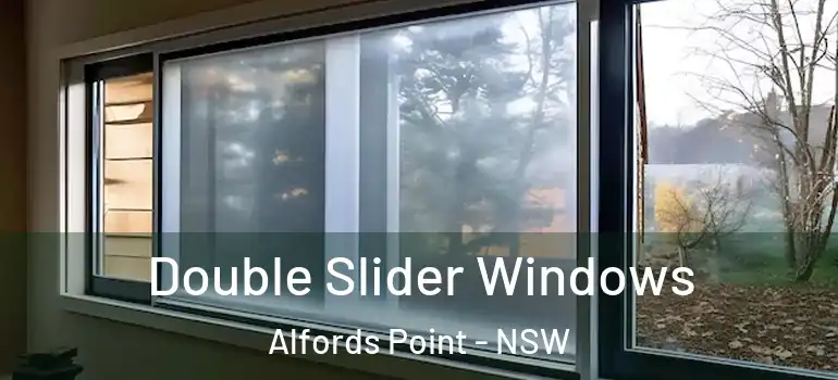 Double Slider Windows Alfords Point - NSW
