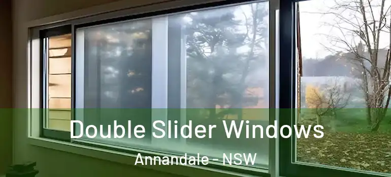 Double Slider Windows Annandale - NSW