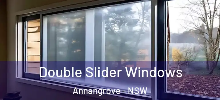 Double Slider Windows Annangrove - NSW