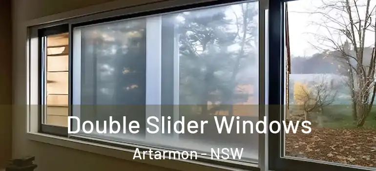 Double Slider Windows Artarmon - NSW