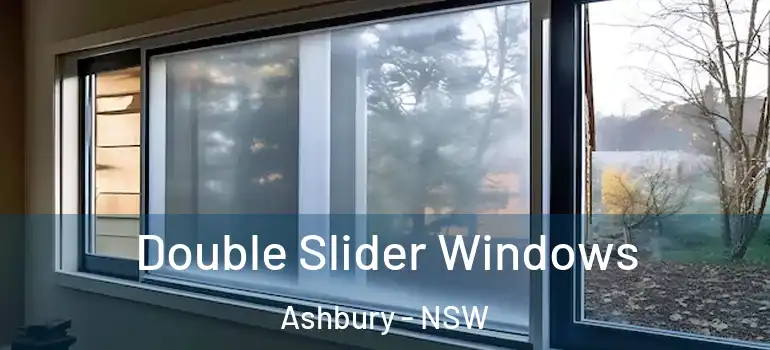 Double Slider Windows Ashbury - NSW
