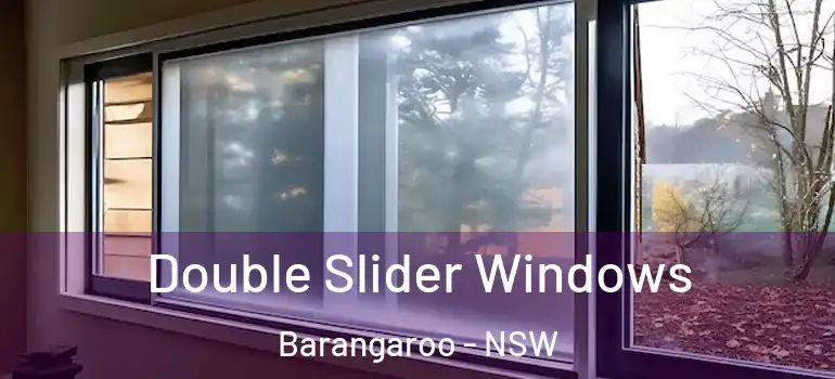  Double Slider Windows Barangaroo - NSW