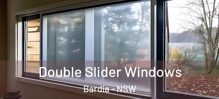 Double Slider Windows Bardia - NSW