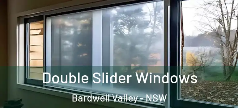 Double Slider Windows Bardwell Valley - NSW