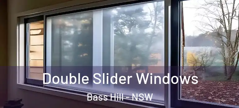 Double Slider Windows Bass Hill - NSW
