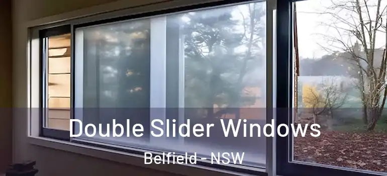 Double Slider Windows Belfield - NSW