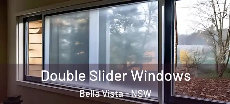 Double Slider Windows Bella Vista - NSW