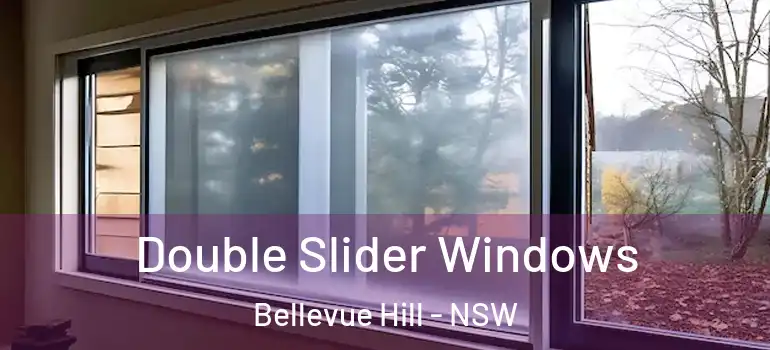 Double Slider Windows Bellevue Hill - NSW
