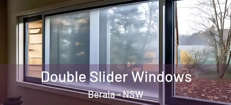 Double Slider Windows Berala - NSW