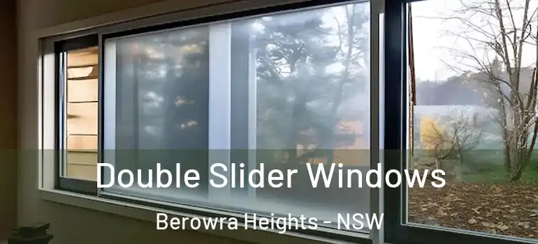 Double Slider Windows Berowra Heights - NSW