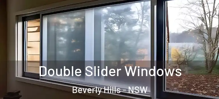 Double Slider Windows Beverly Hills - NSW