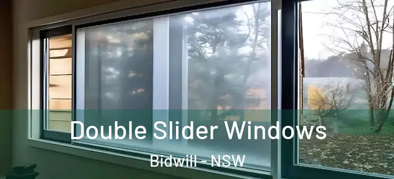Double Slider Windows Bidwill - NSW