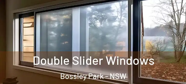 Double Slider Windows Bossley Park - NSW