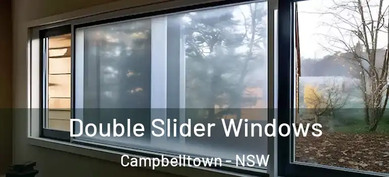 Double Slider Windows Campbelltown - NSW