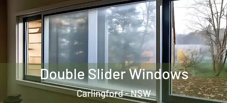 Double Slider Windows Carlingford - NSW