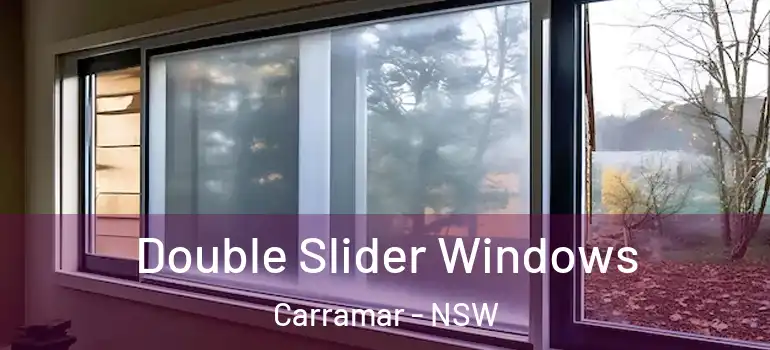 Double Slider Windows Carramar - NSW
