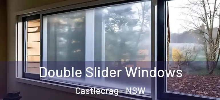 Double Slider Windows Castlecrag - NSW