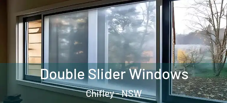 Double Slider Windows Chifley - NSW