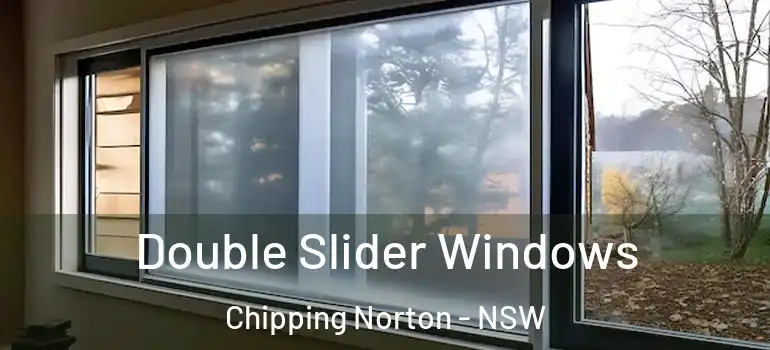 Double Slider Windows Chipping Norton - NSW