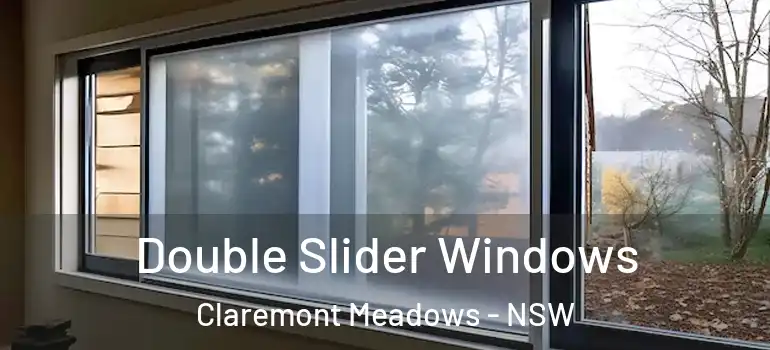Double Slider Windows Claremont Meadows - NSW