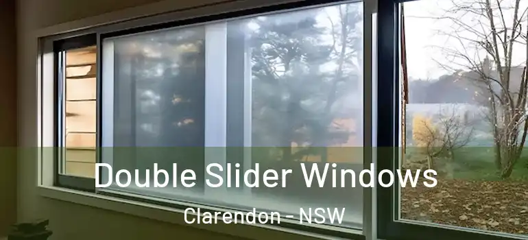 Double Slider Windows Clarendon - NSW